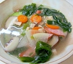 夏野菜の中華スープ